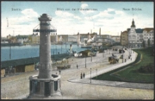 Stettin, Blick von der Hakenterrasse, Neue Brücke