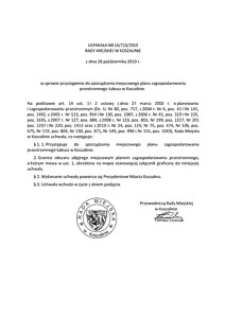 Uchwała Rady Miejskiej w Koszalinie nr LX/710/2010