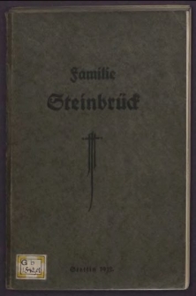 Stammtafeln und Stammlisten derer, die den Namen Steinbrück tragen