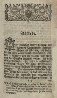 Historisch-diplomatische Geschichte der Altstadt Colberg darin die Nachrichten von der Burg von dem Hochwürdigen Dom-Capitel und Königlichen Jungfrauen-Closter ertheilet [...]