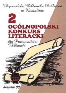 II Ogólnopolski Konkurs Literacki dla Pracowników Bibliotek