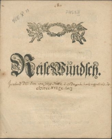 Als Herr M. Conradus Tiburtius Rango, seithero gewesener Rector des Berolinischen Gymnasii, Und Herr Johann Georg Ebeling [...] Cantor beym Berlinischen Gymnasio, Anderweit ihre zu Stettin bey dem Gymnasio Carolino angenommene Ehren-Stellen zu betreten denen Berlinern gute Nacht gaben