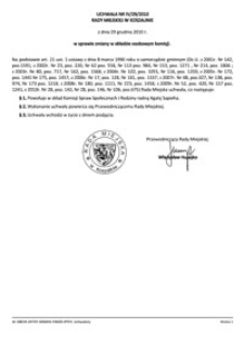 Uchwała Rady Miejskiej w Koszalinie nr IV/29/2010