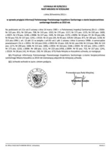 Uchwała Rady Miejskiej w Koszalinie nr IX/90/2011