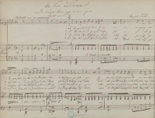 An Carl Loewe : "Die Orgel t&ouml;nt noch immer fort" : Lied f&uuml;r eine Ba&szlig;stimme mit Piano