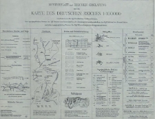 Karte des Deutschen Reiches 1:100 000