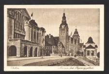 Stettin, Museum und Regierungsgebäude