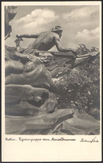 Stettin, Figurengruppe vom Manzelbrunnen