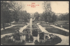 Stettin, In den Anlagen vor dem K&ouml;nigstor