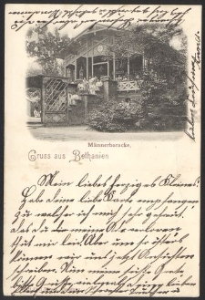 Gruss aus Bethanien, M&auml;nnerbaracke