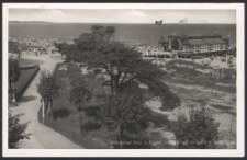 Ostseebad Binz auf R&uuml;gen - Blick auf Strand und Seebr&uuml;cke