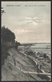 Ostseebad Lubmin, Blick von der D&uuml;ne zum Strande
