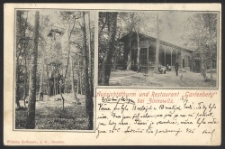 Aussichtsthurm und Restaurant "Gartenberg" bei Zinnowitz