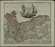 Ducatus Pomeraniae Tabula Generalis, in qua sunt Ducatus Pomeraniae, Stettinensis, Cassubiae, Vandaliae et Bardensis, Principatus Rugiae ac Insulae, Comitatus Guskoviensis, et Dominia Louwenburgense Wolgastense et Butoviense