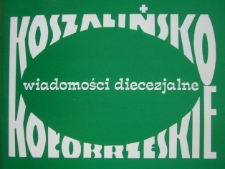Koszalińsko-Kołobrzeskie Wiadomości Diecezjalne. R.30, 2002 nr 7-9
