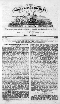 Börsen-Nachrichten der Ost-See : allgemeines Journal für Schiffahrt, Handel und Industrie jeder Art. 1837 Nr. 58