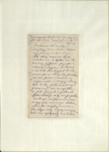 Listy Stanisława Ignacego Witkiewicza do żony Jadwigi z Unrugów Witkiewiczowej. List z 30.03.1923