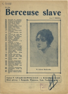 Berceuse slave : Op. 11