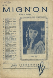 Mignon : (Znasz ty ten kraj)