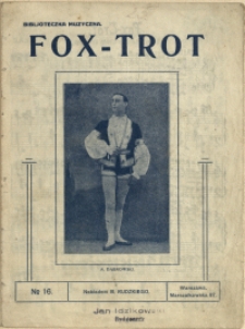 Fox-trot : z "Jedynaczka króla szmalcu"