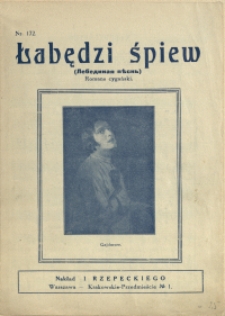 Łabędzi śpiew : romans