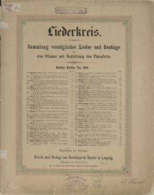 Sonnenlicht! Sonnenschein! : aus Opus 15 : No 3