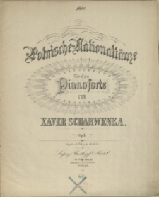 Polnische Nationaltänze : für das Pianoforte : Op. 9