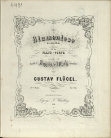Blumenlese : f&uuml;r das Pianoforte : 27stes Werk H 1