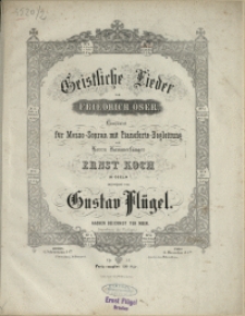 Geistliche Lieder von Friedrich Oser : Op. 52 No 2, Durch alles dunkel, alles grau