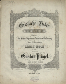 Geistliche Lieder von Friedrich Oser : Op. 52 No 3, Siehe schon harret er dein