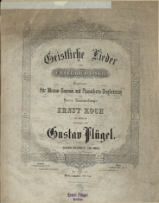 Geistliche Lieder von Friedrich Oser : Op. 52 No 5, Freuet euch mit den Betrübten