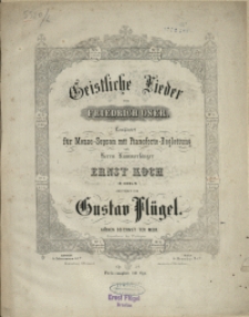 Geistliche Lieder von Friedrich Oser : Op. 52 No 6, Herr, hilf tragen
