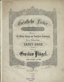 Geistliche Lieder von Friedrich Oser : Op. 52 No 8, Wenn das Leid Verschwunden