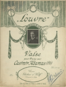 Louvre : valse : pour Piano