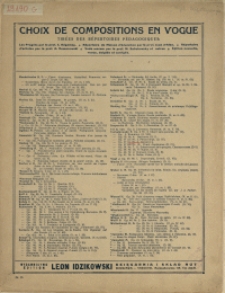 Barcarolle : Op. 37 bis Nr 6