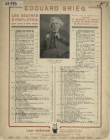 An der Wiege = Badnlat = Au berceau = At the cradle : Op.68 No 5