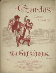 Czardas : danse hongroise : Op. 77