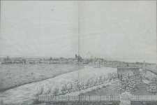 Ansicht von Stettin von der Neptuns Mühle aus