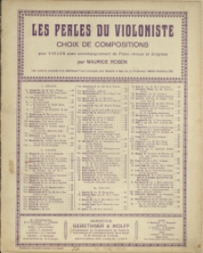 Les adieux : op. 13 No 1