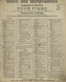 Gondellied : Op. 19 No 6