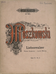 Liebeswalzer : Klavierstück : Opus 57 No 5