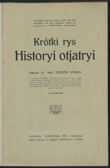 Krótki rys historyi otjatryi