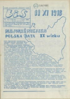 BiS : biuletyn Informacyjny NSZZ "Solidarność" Regionu Pomorza Zachodniego. 1988 nr 10-11