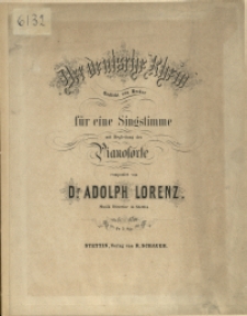 Der deutsche Rhein : Gedicht von Becker : für eine Singstimme mit Begleitung des Pianoforte