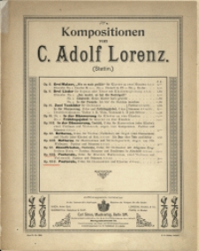 Pastorale : (Abendfrieden) : Op. 52 B/C