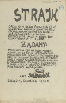 [Afisz] Strajk