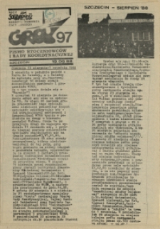 Grot : pismo NSZZ "Solidarność" Stoczniowców. 1988 nr 97