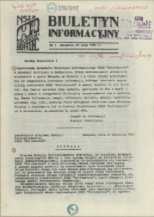 Biuletyn Informacyjny. 1981 nr 1
