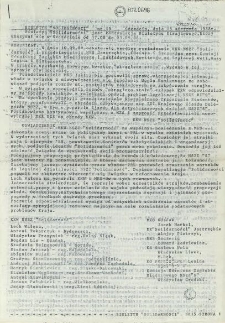 Biuletyn "Solidarności" : [Międzyzakładowy Komitet Organizacyjny NSZZ "Solidarność" Regionu Pomorza Zachodniego]. 1988 nr 15