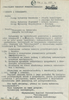 [Inc.:] Popieramy i wybieramy